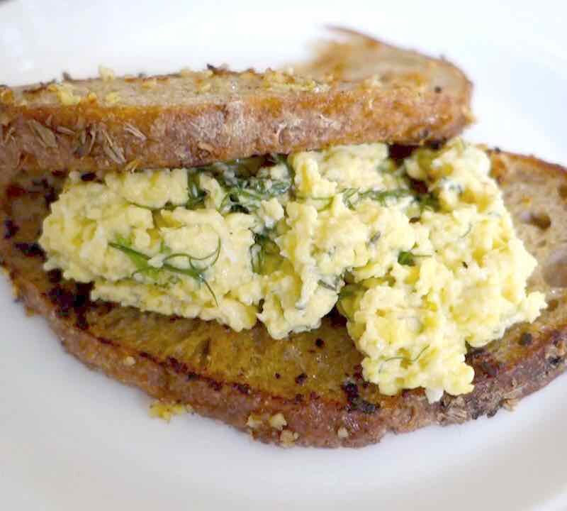 Fine Dining Style Scrambled Eggs